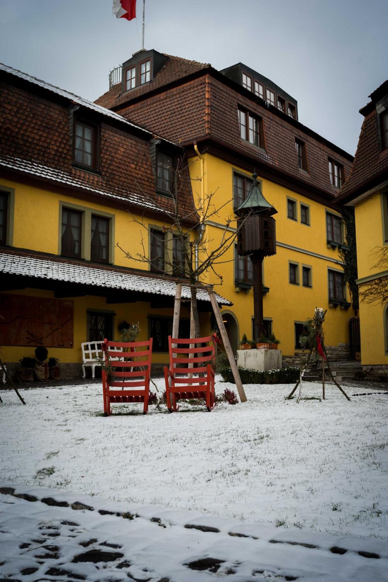 Hotel Leicht Biebelried Bagian luar foto